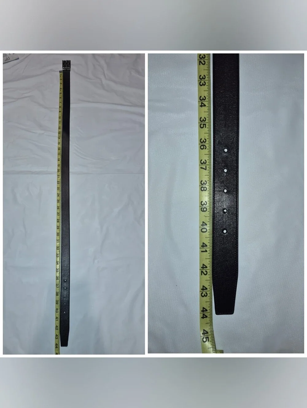 Coach Signature Plaque Reversible Leather Belt - NWOT - Cut To Size